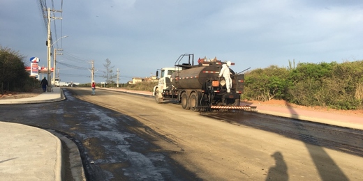 DER-RJ suspende obras na nova estrada RJ-102 no bairro Golf, em Armação dos Búzios