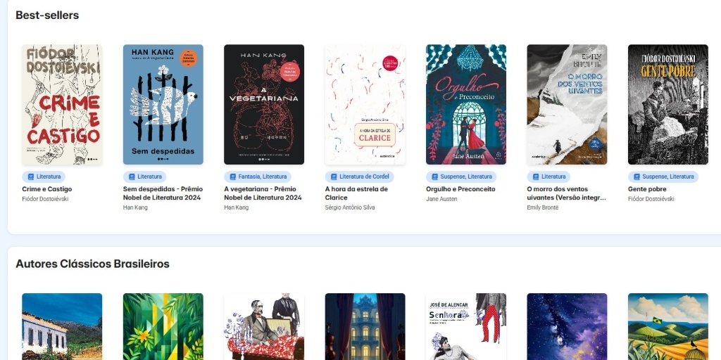 MEC Livros disponibiliza diversas obras literárias nacionais e estrangeiras gratuitamente