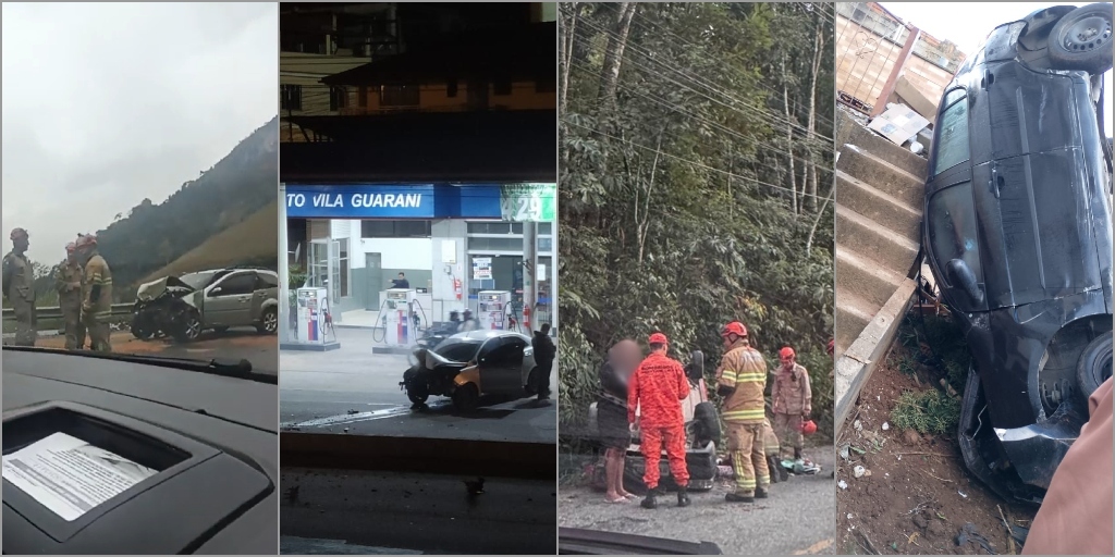 Nova Friburgo registra 19 acidentes de trânsito em seis dias em julho; no ano, já são mais de 390