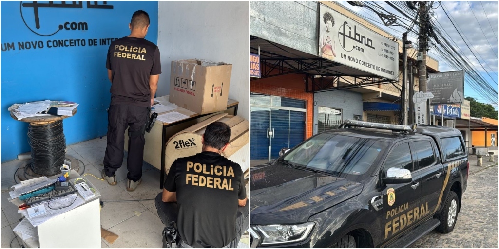 Polícia Federal prende dois homens e desarticula esquema de monopólio ilegal de internet em Cabo Frio