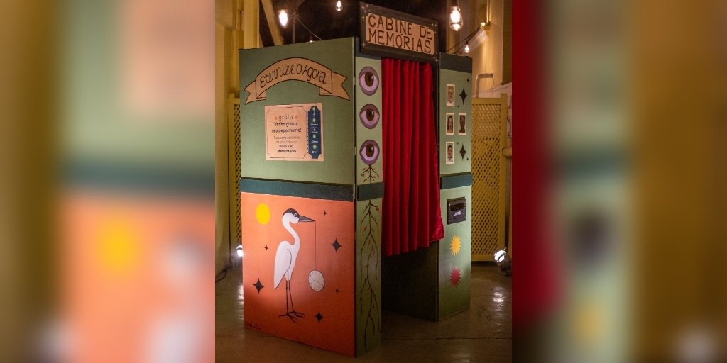 Projeto Cabine de Memórias percorre Nova Friburgo e convida pessoas a contar suas histórias