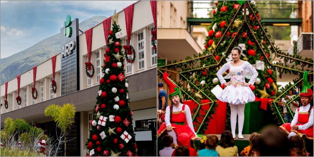 Papai Noel, trenzinho, oficinas e mais marcam a programação do Natal da Arp, em Nova Friburgo