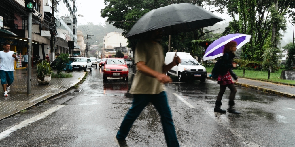 Previsão de chuva se mantém pelos próximos dias no estado do Rio de Janeiro
