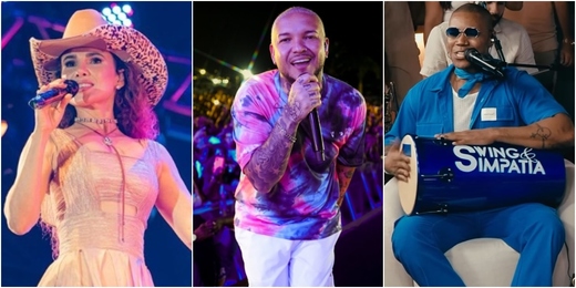 Paula Fernandes, Suel e Swing & Simpatia são destaques na programação de Arraial para o Réveillon